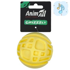Іграшка AnimAll GrizZzly Кумедний м’яч для собак, 8 см, Сервіс