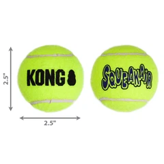 Іграшка KONG SqueakAir Ball м’яч-пискавка для собак середніх порід, M – 3шт