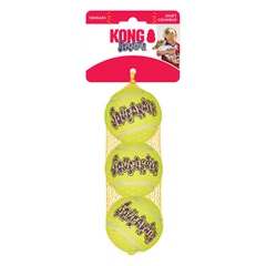 Іграшка KONG SqueakAir Ball м’яч-пискавка для собак середніх порід, M – 3шт