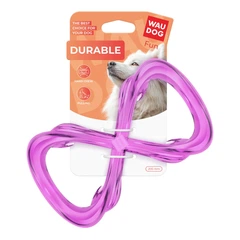 Іграшка для собак WAUDOG Fun Durable Вісімка термопластична 200 мм Фіолетовий (25881166)