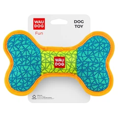 Іграшка для собак Collar WAUDOG Fun, "Кістка", Ш 20 см, Д 12 см, блакитний
