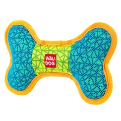 Іграшка для собак Collar WAUDOG Fun, "Кістка", Ш 20 см, Д 12 см, блакитний
