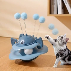 Іграшка Taotaopets 014435 Dark Blue для кота інтелектуальна Неваляшка