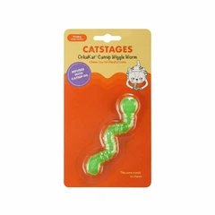 Petstages Іграшка для котів і кошенят Outward Hound Кетстейджес Орка хробачок