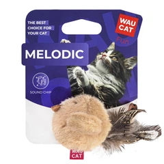 Іграшка Waucat Fun Melodic Пташка - для котів, зі звуковим чипом 11см (4823089390970)