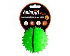 Іграшка AnimAll Fun м'яч-каштан, зелений, 7 см