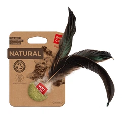 Іграшка для котів WAUCAT Fun Natural Неваляйка, 15 см 6232