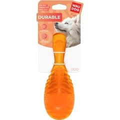 Іграшка для собак WAUDOG Fun Durable Гомілка, термопластична гума, 190 мм, помаранчевий