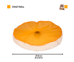Електронна іграшка для котів Ferplast Crazy Ball Ø 58 см 85044099
