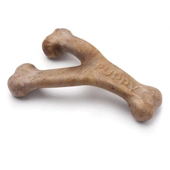 Benebone Puppy Wishbone Bacon іграшка для гризіння Важіль, зі смаком бекону, розмір MEDIUM, для цуценят вагою до 27 кг