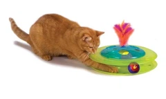 Іграшка для котів Petstages Трек з м'ячиком-пташкою