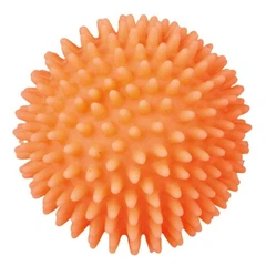 Іграшка для собак Trixie Hedgehog Ball вінілова з пискавкою помаранчева 7 см (MLZ6108)