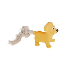 Іграшка для собак Misoko&Co Yellow Dog, 18 см