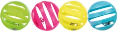 Іграшка для кішок Trixie Set of Toy Balls набір м'ячів з дзвіночком ø 4 см x 4 шт (TX-4521)
