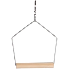 Гойдалка з дерев\'яною жердинкою для птахів Flamingo Swing + Wooden Perch (1030898)