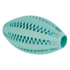 Trixie Mintfresh Мʼяч овальний для зубів гумовий, регбі, 11,5см
