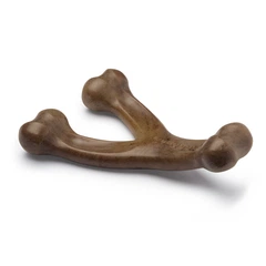 Важіль зі смаком бекону Benebone Wishbone Bacon іграшка для гризіння для собак вагою до 54 кг 22,86х16 см Коричневий
