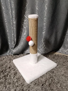 Кігтеточка стовпчик дряпка Айдахо джут 30×30×40 см Oppa Styopa