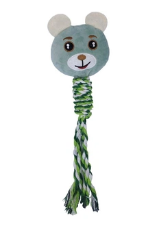 Royal Pets М'яка іграшка Ведмедик з канатом, Зелений