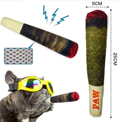 М'яка іграшка BauTech Сигара для собак PAW 25х5 см Коричневий (1015-091-00)