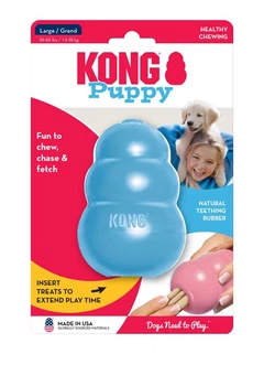 Іграшка KONG Puppy груша-годівниця для цуценят середніх і великих порід, L