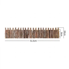 Драбина для гризунів Lesko T011006 у клітинку з дерева 51,5*8*10 см
