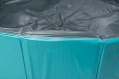 Басейн для собак Trixie із клапаном для зливу води голубий 70x12 см TX-39480