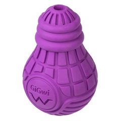 Іграшка для собак Лампочка гумова GiGwi Bulb Rubber L Фіолетовий (25881018)
