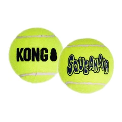 Іграшка KONG AirDog SqueakAir Ball повітряний тенісний м’яч для собак для собак середніх і великих порід, L -