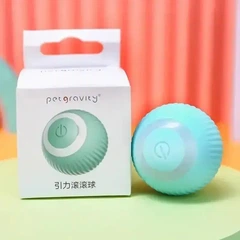 Ukc Розумний акумуляторний м'ячик для котів собак що сам обертається Smart іграшка автоматичний м'яч для тварин pet ball