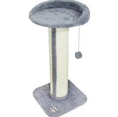 Дряпка для котів Lucky Pet "Прана Максі" сезаль (сірий) - н77см, 38X38X77 см