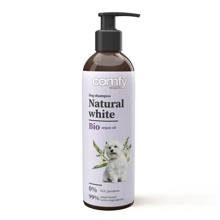 Шампунь для собак Comfy Natural White 250 мл - арганова олія