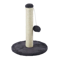 M Pets M-Pets My First Cat Tree Pompom - Дряпка-стовпчик з іграшкою на платформі для кошенят 24x24x30 см (6953182754947)