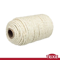 Мотузка-сизаль для кігтеточки Trixie 44086 в рулоні, 50м/4-6мм (TX-44086) 4011905440866