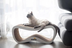 Меблі для кішок Meow Mix Grace XL 67x27x35 см Бежевий з білим