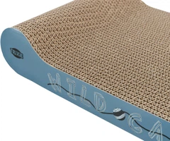 Дряпка для котів Trixie 48000 з котячою м'ятою картонна синя 41х7х24 см (TX-48000) 4011905480008