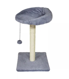 Кігтеточка Lucky Pet "Прана" сіра, 33х33х50 см