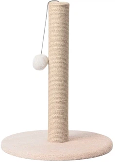 Кігтеточка для котів LEAN Toys Вежа 40 x 30 см Бежева (5905991034544)