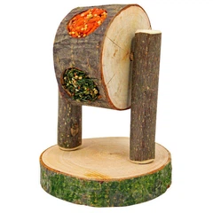 Велотренажер із їстівною начинкою для гризунів JR Farm Feeding play wheel 200 г (4024344127090)