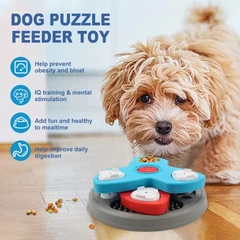 Без бренда Інтерактивна головоломка-годівниця для собак «Спінер» — Slow Feeder Puzzle Toy - 2 рівні