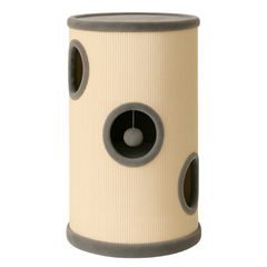 Кігтеточка для котів PolyPet будиночок-башта сіра 35x70 см КРД/01051-04