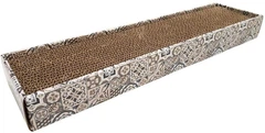 Когтеточка з котячою м'ятою з гофрокартону Croci Homedecor Texture 48*12,5*5 см (майоліка)
