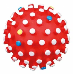 Іграшка для собак вініловий м'яч із шипами 7 см TatraPet Toys&Fun