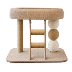 Игровой комплекс для кошек Lesko JXLTM21003951 когтеточка царапка лежанка