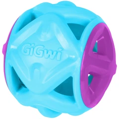 Іграшка для собак GiGwi Basic М'яч, блакитний, гума, 9 см (2348)