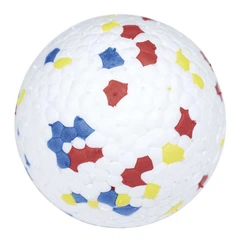 M Pets М'яч Блум різнокольоровий для собак M-Pets Play Dog Bloom Ball Mixed color 7 см (6953182741022)