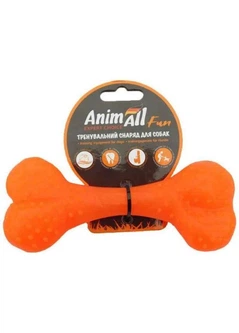 Іграшка AnimAll Fun кістка помаранчева 15 см