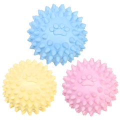 Derby Іграшка-м'яч для чищення зубів собак Spiky Dog Toy Ball, Жовтий