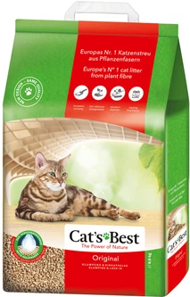 Наповнювач для котячого туалету Cat's Best Original Деревний грудкувальний 8.6 кг (20 л) (4002973186695/4002973189351)