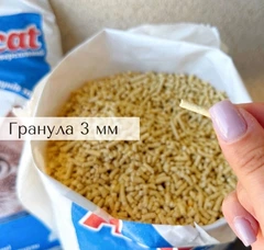 Без бренду Кукурудзяний наповнювач для котячого туалету комкується AdeleCat 4 кг